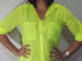 Camisa de crepe