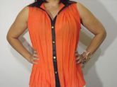 Camisa de crepe